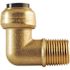 Tectite 1/2 in. Brass Push-to-Connect x 1/2 in. Male Pipe Thread 90-Degree Elbow