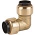 Tectite 1/2 in. Brass Push-to-Connect 90-Degree Elbow