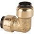Tectite 1/2 in. Brass Push-to-Connect 90-Degree Elbow