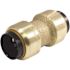 Tectite 1/2 in. Brass Push-to-Connect Coupling