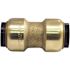 Tectite 1/2 in. Brass Push-to-Connect Coupling