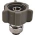 Tectite 1/4 in. (3/8 in. ) Chrome Plated Brass Push-To-Connect x 7/8 in. Female Ballcock Toilet Straight Connector