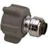 Tectite 1/4 in. (3/8 in. ) Chrome Plated Brass Push-To-Connect x 7/8 in. Female Ballcock Toilet Straight Connector