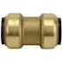 Tectite 1 in. Brass Push-to-Connect Coupling
