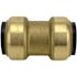 Tectite 1 in. Brass Push-to-Connect Coupling
