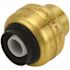 Tectite 3/8 in. Brass Push-To-Connect Cap