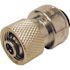 Tectite 1/4 in. (3/8 in. ) Chrome Plated Brass Push-To-Connect x 3/8 in. Compression Stop Valve Connector