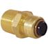 Tectite 1/4 in. (3/8 in. ) Brass Push-To-Connect x 1/2 in. Male Pipe Thread Reducing Adapter