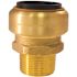Tectite 1 in. Brass Push-to-Connect x 3/4 in. Male Pipe Thread Reducing Adapter