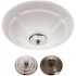 HOMEWERKS 80 CFM 3-in-1 Decorative Bathroom Exhaust Fan with long life LED Light