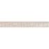 MSI Tektile Crosshatch Ivory Bullnose 3 in. x 24 in. Matte Porcelain Wall Tile  (10 lin. ft./Case)
