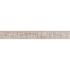 MSI Tektile Crosshatch Gray Bullnose 3 in. x 24 in. Matte Porcelain Wall Tile  (10 lin. ft./Case)