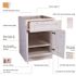 Design House Brookings Plywood Ready to Assemble Shaker 12x24x12 in. 1-Door Wall Kitchen Cabinet in White
