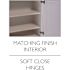 Design House Brookings Plywood Ready to Assemble Shaker 12x24x12 in. 1-Door Wall Kitchen Cabinet in White
