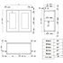 Design House Brookings Solid Wood Ready to Assemble Shaker 33 x 24 x12 in. 2-Door Wall Kitchen Cabinet in White