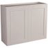 Design House Brookings Solid Wood Ready to Assemble Shaker 33 x 24 x12 in. 2-Door Wall Kitchen Cabinet in White
