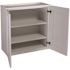 Design House Brookings Solid Wood Ready to Assemble Shaker 27x30x12 in. 2-Door Wall Kitchen Cabinet in White