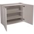 Design House Brookings Solid Wood Ready to Assemble Shaker 36x30x12 in. 2 Door Wall Kitchen Cabinet in White