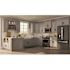Hampton Bay Shaker 23 in. W x 29.50 in. H Base Cabinet Decorative End Panel in Dove Gray