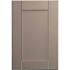 Hampton Bay Shaker Assembled 21x36x12 in. Wall Kitchen Cabinet in Dove Gray