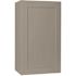 Hampton Bay Shaker Assembled 21x36x12 in. Wall Kitchen Cabinet in Dove Gray