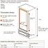 Hampton Bay Shaker Assembled 33x84x24 in. Double Oven Kitchen Cabinet in Dove Gray