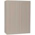 Hampton Bay Shaker Assembled 27x36x12 in. Wall Kitchen Cabinet in Dove Gray