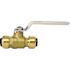 Tectite 1/2 in. Brass Push-to-Connect Ball Valve