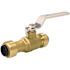 Tectite 1/2 in. Brass Push-to-Connect Slip Ball Valve