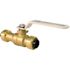 Tectite 1/2 in. Brass Push-to-Connect Slip Ball Valve