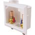 Tectite 1/2 in. Brass Push-to-Connect x 3/4 in. Male Hose Thread Washing Machine Outlet Box with Water Hammer Arrestors