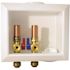 Tectite 1/2 in. Brass Push-to-Connect x 3/4 in. Male Hose Thread Washing Machine Outlet Box with Water Hammer Arrestors