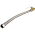 Tectite 3/4 in. Push-to-Connect x 3/4 in. Female Pipe Thread x 18 in. Braided Stainless Steel Water Heater Connector with BV