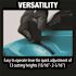 Makita 17 in. 18-Volt X2 (36-Volt) LXT Lithium-Ion Battery Cordless Walk Behind Lawn Push Mower Kit Brushless Angle Grinder