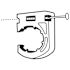Oatey 1/2 in. Half Pipe Clamp with Nail (50-Pack)
