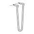 Oatey 3/4 in. x 6 in. Copper Wire Hook Pipe Hanger (5-Pack)