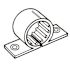 Oatey 3/4 in. Standard Pipe Clamp (5-Pack)