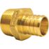 Apollo 1 in. Brass PEX-B Barb x 3/4 in. Male Pipe Thread Reducing Adapter
