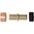 Apollo 1/2 in. Brass PEX-B Barb Polybutylene Coupling