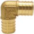 Apollo 1 in. Brass PEX-B Barb 90-Degree Elbow
