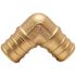 Apollo 3/4 in. Brass PEX-B Barb 90-Degree Elbow