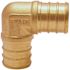 Apollo 3/4 in. Brass PEX-B Barb 90 Elbow (10-Pack)