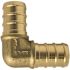 Apollo 1/2 in. Brass PEX-B Barb 90-Degree Elbow