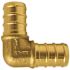 Apollo 1/2 in. Brass PEX-B Barb 90 Elbow (10-Pack)