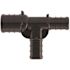 Apollo 3/4 in. x 1/2 in. x 1/2 in. Plastic PEX-B Barb Reducing Tee Fitting (5-Pack)