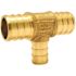 Apollo 3/4 in. x 3/4 in. x 1/2 in. Brass PEX-B Barb Reducing Tee