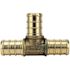 Apollo 1/2 in. Brass PEX-B Barb Tee