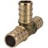 Apollo 1/2 in. Brass PEX-B Barb Tee