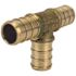 Apollo 1/2 in. Brass PEX-B Barb Tee (10-Pack)