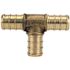 Apollo 1/2 in. Brass PEX-B Barb Tee (10-Pack)